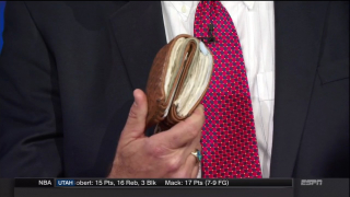 This Is Chris Berman's Wallet